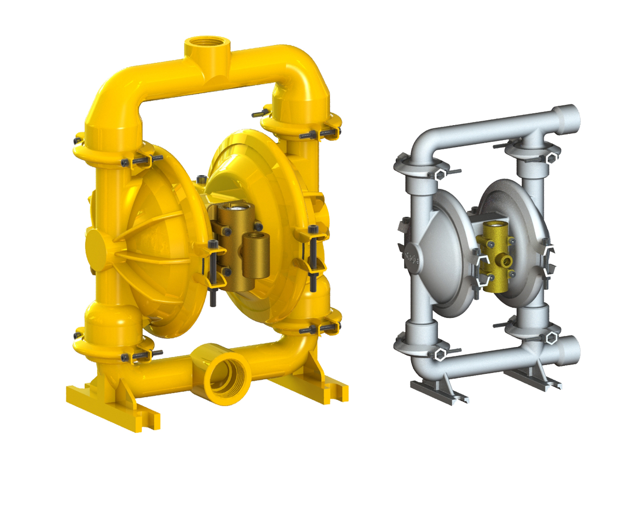 TeryMarine Clamped Metal Pumps