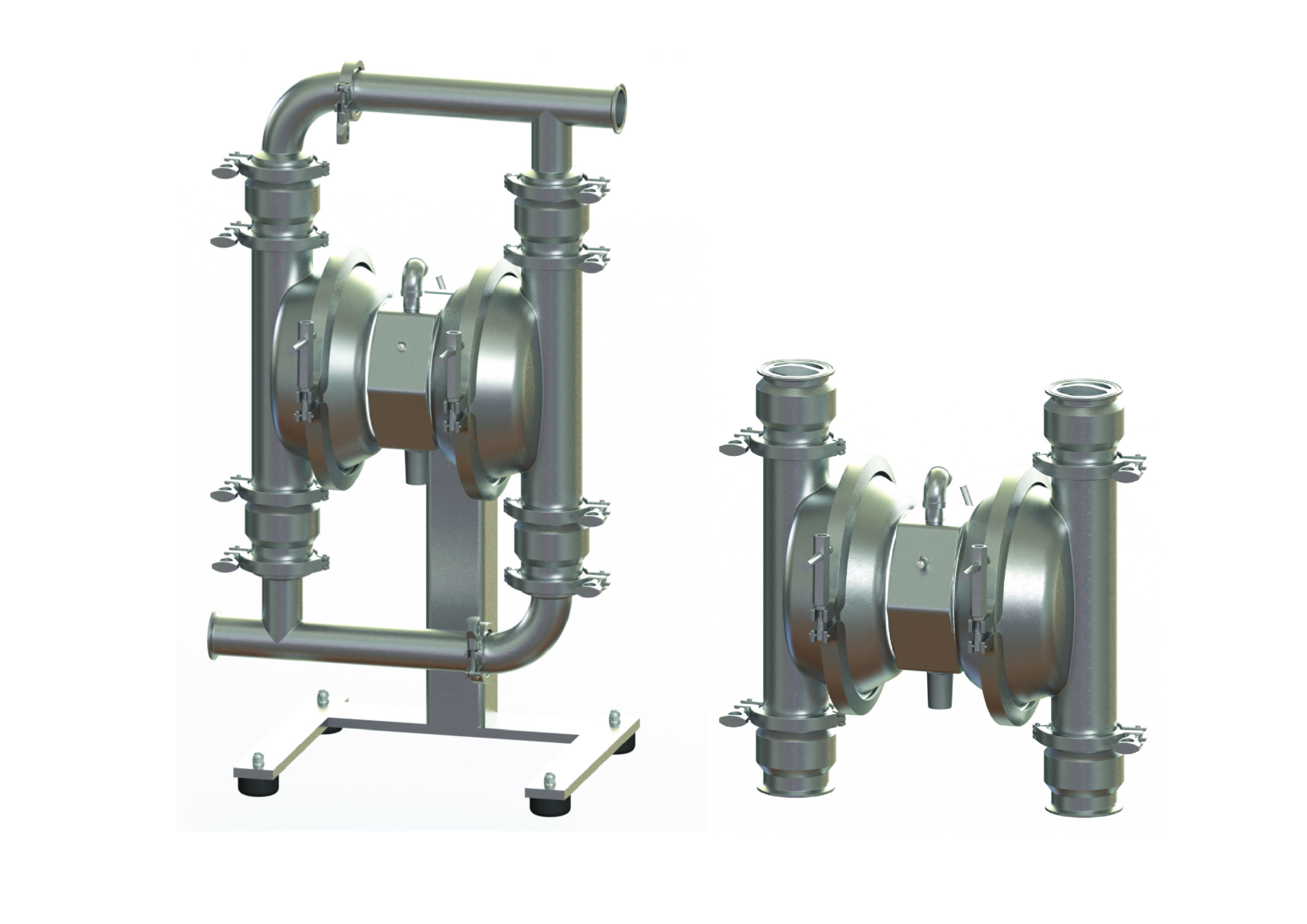 TerySan Stainless Steel Clamped Pumps